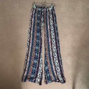 L.A. Hearts Boho Flare Patterned Pants
